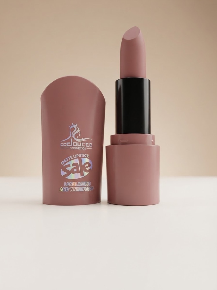 رژلب جامد مات دوسه (CC Doucce) مدل Long Lasting and Waterproof  رژلب مات و ضد آب دوسه مدل سی سی (CC Doucce)  رژ لب جامد مات و ۲۴ ساعته دوسه (CC Doucce)