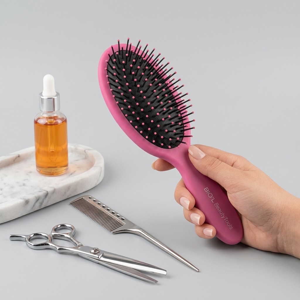 برس بیضوی بیول مدل Oval Lovin؛ بازکننده آسان گره مو