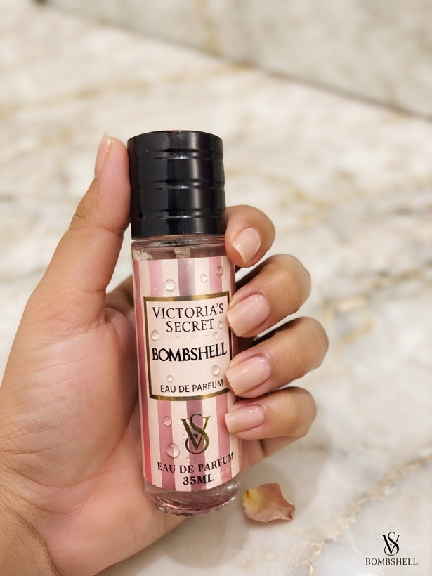 خرید و قیمت بادی اسپلش جیبی ۳۵ میل ویکتوریا سکرت مدل بامبشل (Bombshell)
