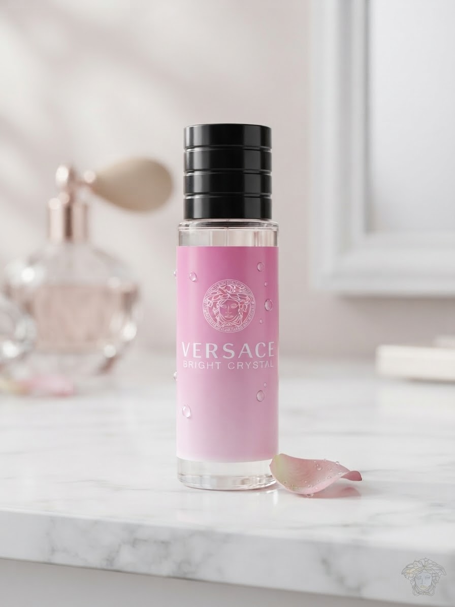 خرید و قیمت عطر جیبی ۳۵ میل ورساچه برایت کریستال (Versace Bright Crystal)