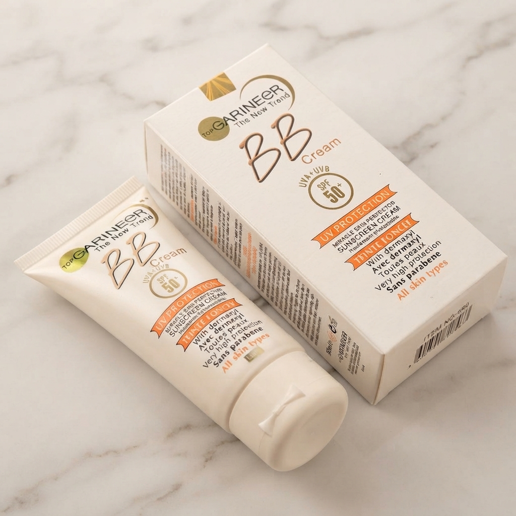 ضدآفتاب هلال طلایی درجه یک بی بی گارنیر SPF 50 -  / بی رنگ